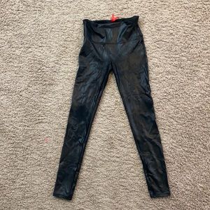 Spanx faux leather leggings